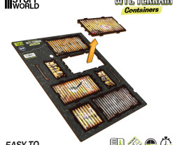 Pre-Painted WTC Container MDF (1 ks)