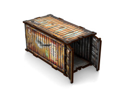 Pre-Painted WTC Container MDF (1 ks)