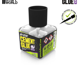 Slow cement glue for plastics 40ml PE/ABS/UPVC
