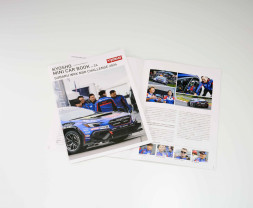 1:64 Subaru WRX NBR2024 w/ LED, Book Type