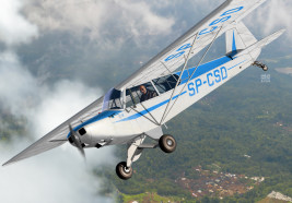1:72 Piper PA-18 Over Europe
