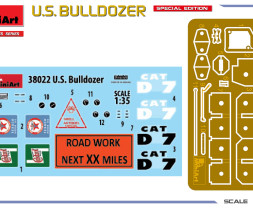 1:35 U.S. Bulldozer with Crew (Special Edition)