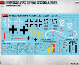 1:48 Focke-Wulf Fw 190 D-9 Mimetall Production JG 301 (basic kit)