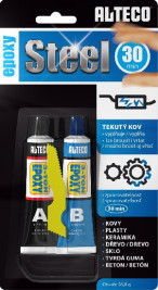 ALTECO – 30-minútové epoxidové lepidlo s kovovým plnidlom (56,8 g)