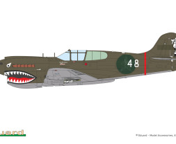 1:48 Curtiss P-40K Warhawk (Royal Class, Dual Combo)