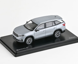 1:43 Škoda Kodiaq II (2023) - Strieborná Smoky Diamond Metalíza