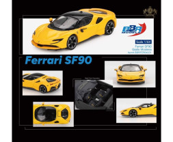 1:64 Ferrari SF90 Giallo Modena 2024