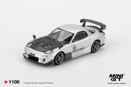 1:64 Mazda RX-7 RE-Amemiya Silver Metallic