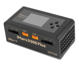 GensAce Imars D300 Plus G-Tech Dual Channel AC/DC 300W/700W nabíjač/vybíjač (čierny)