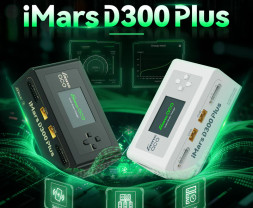 GensAce Imars D300 Plus G-Tech Dual Channel AC/DC 300W/700W nabíjač/vybíjač (čierny)