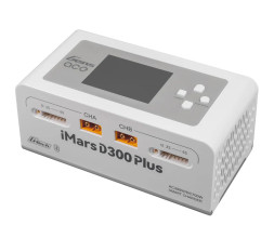 GensAce Imars D300 Plus G-Tech Dual Channel AC/DC 300W/700W nabíjač/vybíjač (biely)