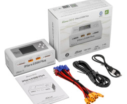 GensAce Imars D300 Plus G-Tech Dual Channel AC/DC 300W/700W nabíjač/vybíjač (biely)