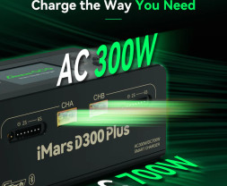 GensAce Imars D300 Plus G-Tech Dual Channel AC/DC 300W/700W nabíjač/vybíjač (biely)