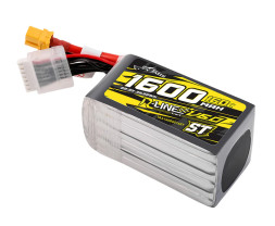 Gens ace LiPo Tattu R-Line V6 - 6S 1600mAh 22,2V 6S1P ST (160C) XT60 Plug
