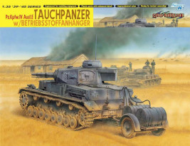 1:35 Pz.Kpfw.IV Ausf.E Tauchpanzer w/ Betriebsstoffanhänger