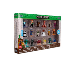 Jada Minecraft Kovové Zberateľské Nanofigurky 18 ks, Wave 13