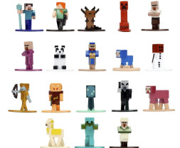 Jada Minecraft Kovové Zberateľské Nanofigurky 18 ks, Wave 13