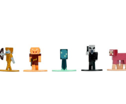 Jada Minecraft Kovové Zberateľské Nanofigurky 18 ks, Wave 13