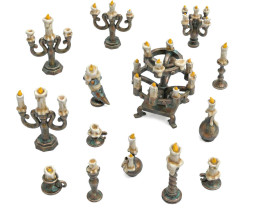 3D Printed Set Candle Holders – 3D tlačené svietniky (30 ks)