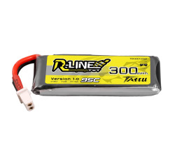 GENS ACE LIPO TATTU R-Line FPV serie - 1S 300mAh 3,8V 1S1P HV (95C) Version 1.0