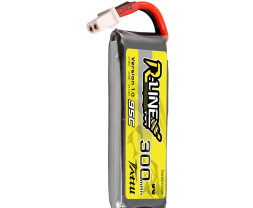 GENS ACE LIPO TATTU R-Line FPV serie - 1S 300mAh 3,8V 1S1P HV (95C) Version 1.0
