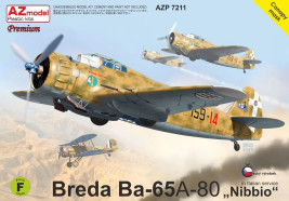 1:72 Breda Ba-65A-80 „Nibbio“ in Italian Services