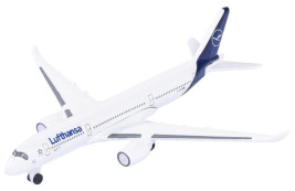 Majorette dopravné lietadlo kovové - Airbus A350-900 Lufthansa