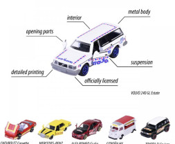 1:64 Majorette Anniversary Edition Autíčko Premium - Volvo 240 GL Estate