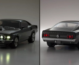 1:10 Ford Mustang Boss 429 Black Jade Fazer Mk2 FZ02L 4WD (Ready Set)