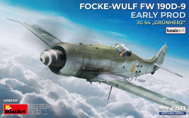 1:48 Focke-Wulf FW 190 D-9 Early Production JG 54 „Grünherz“ (basic kit)