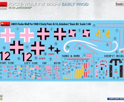 1:48 Focke-Wulf FW 190 D-9 Early Production JG 54 „Grünherz“ (basic kit)