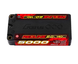 GENS ACE LiPo Redline Series 2.0 - 2S 5000mAh 7,6 V High Voltage 2S1P (140C)