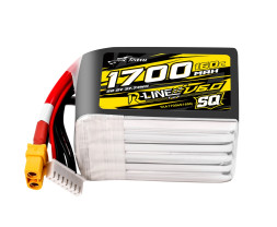 Gens ace LiPo Tatt R-Line V6 - 6S 1700mAh 22,2 V 6S1P SQ (160C) XT60 Plug