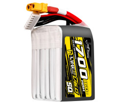 Gens ace LiPo Tatt R-Line V6 - 6S 1700mAh 22,2 V 6S1P SQ (160C) XT60 Plug