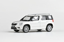 1:43 Škoda Yeti FL (2013) – biela Candy
