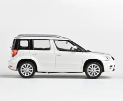 1:43 Škoda Yeti FL (2013) – biela Candy