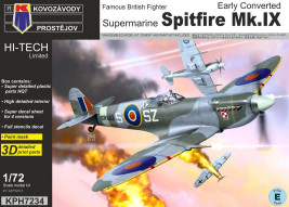 1:72 Supermarine Spitfire Mk.IX Early Converted