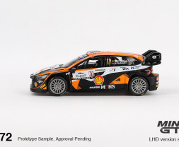 1:64 Hyundai i20 N Rally1 #11 2023 Rally Croatia Power Stage Winner