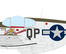 1:32 North American P-51B Mustang (Royal Hybrid, Limited edition)