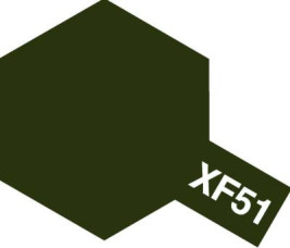 Barva Tamiya akryl XF-51 Khaki Drab (23ml)