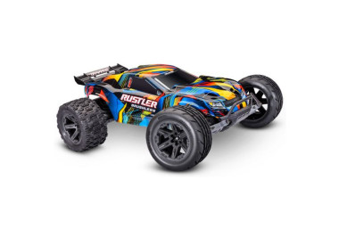 Traxxas Rustler 1:10 VX3 RTR - žlutý