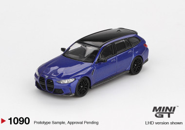 1:64 BMW M3 Competition Touring Portimao Blue Metallic blistr