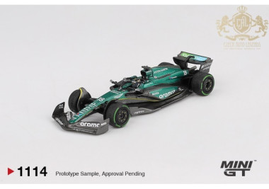 1:64 ASTON MARTIN AMR24 nr.18 LANCE STROLL CANADIAN GP 2024