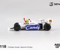 1:64 Toleman TG184 #19 Ayrton Senna 1984 Monaco Grand Prix 2nd Place