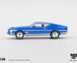 1:64 Ford Mustang Mach 1 Grabber Blue