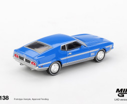 1:64 Ford Mustang Mach 1 Grabber Blue - blistr
