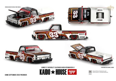 1:64 CHevrolet Silverado Kaido INTIMIDATOR V1 1980