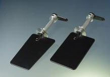 Kormidlo pre lode lichobežníkové 40x25x19 mm