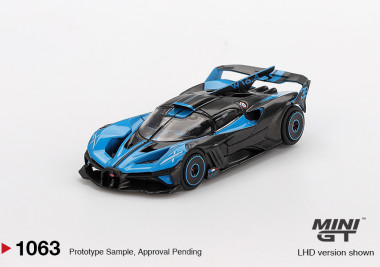 1:64 Bugatti Bolide Presentation BLISTR