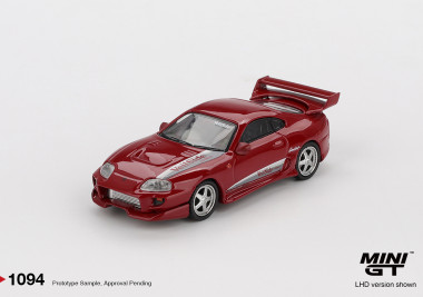 1:64 Toyota Supra VeilSide Combat V-I Red BLISTR